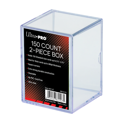 ULTRA PRO 2-Piece Deck Box - Holds 50 - 150 Cards