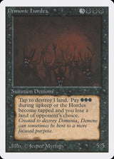 Demonic Hordes - Magic: The Gathering