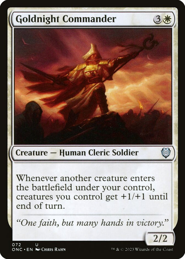 Goldnight Commander - Magic: The Gathering