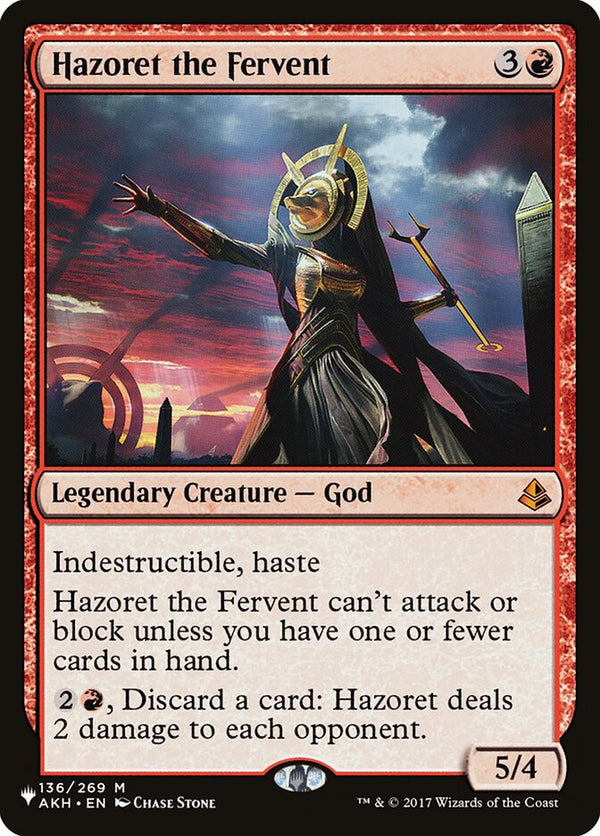 Hazoret the Fervent - Magic: The Gathering