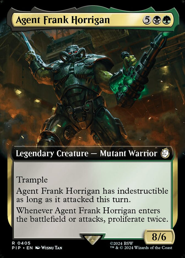 Agent Frank Horrigan (Extended Art) - Magic: The Gathering