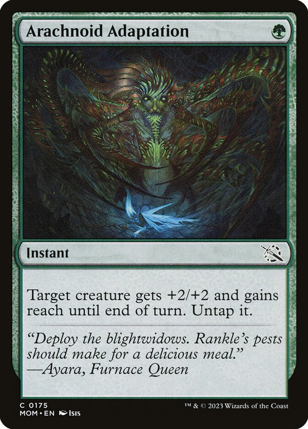 Arachnoid Adaptation - Magic: The Gathering