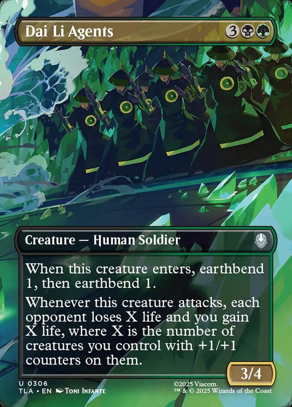 Dai Li Agents (Borderless) - Magic: The Gathering