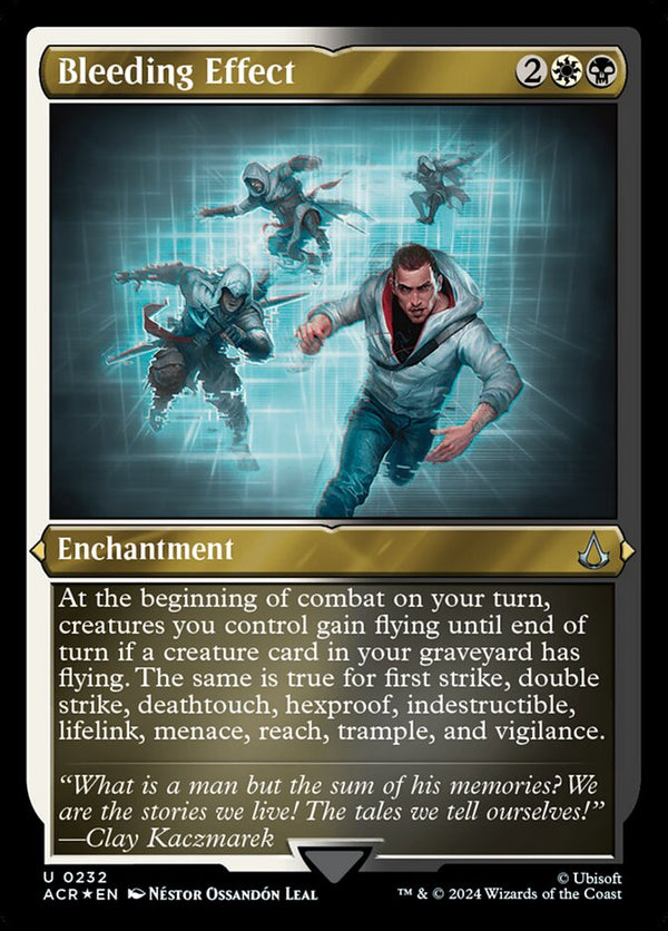 Bleeding Effect (Foil Etched) - Magic: The Gathering