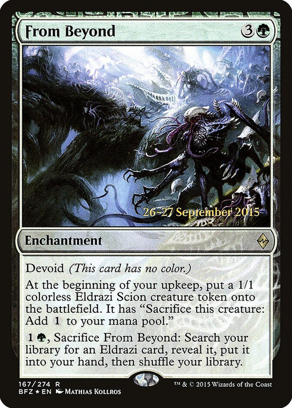 From Beyond - Magic: The Gathering
