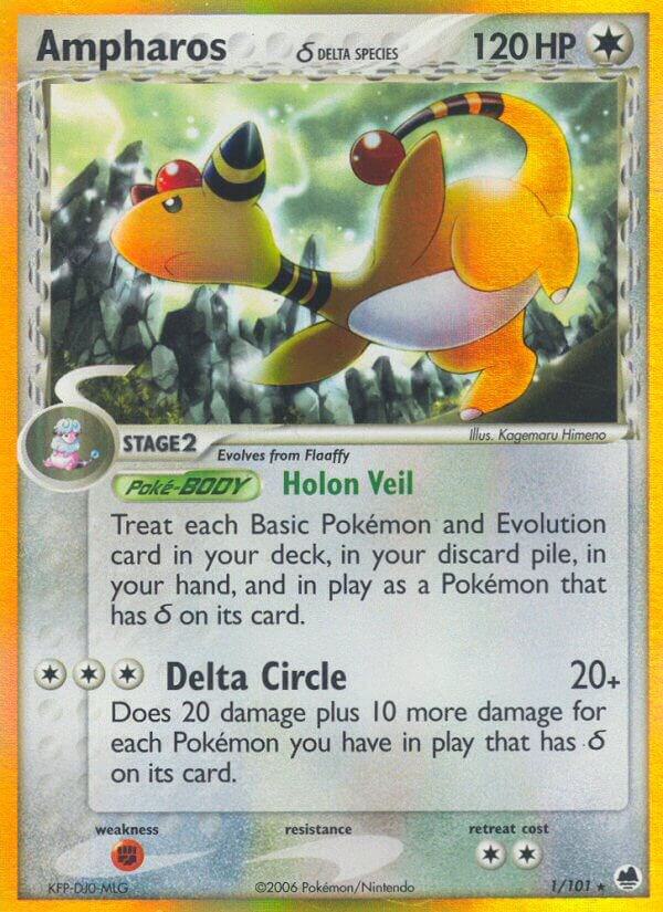 Ampharos (Delta Species) - Pokémon
