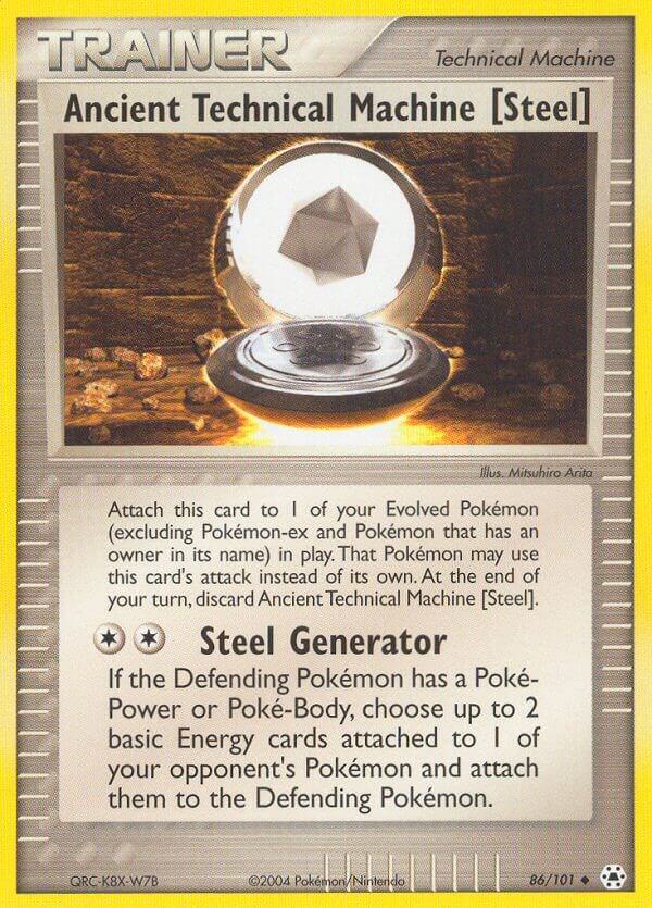 Ancient Technical Machine [Steel] - Pokémon