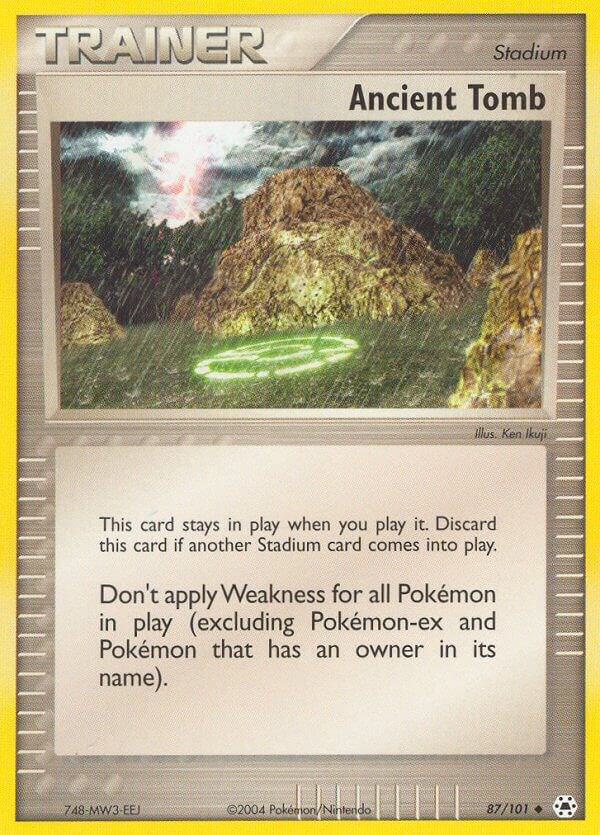 Ancient Tomb - Pokémon