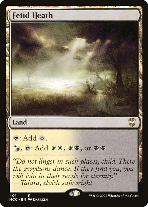 Fetid Heath - Magic: The Gathering