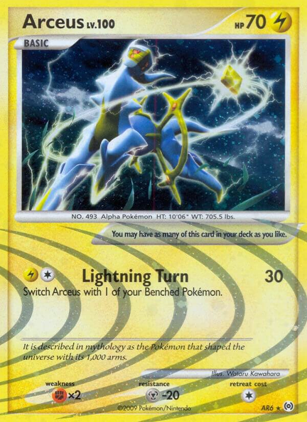 Arceus (AR6) - Pokémon