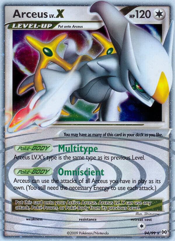 Arceus Lv.X (94) - Pokémon