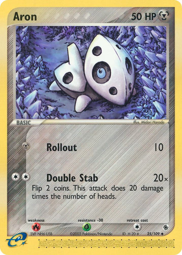 Aron - 25/109 - Pokémon