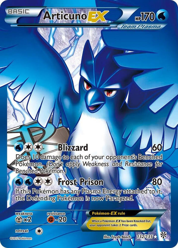 Articuno EX (Team Plasma) (132 Full Art) - Pokémon