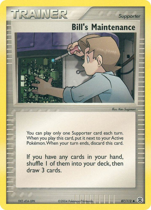 Bill's Maintenance - Pokémon