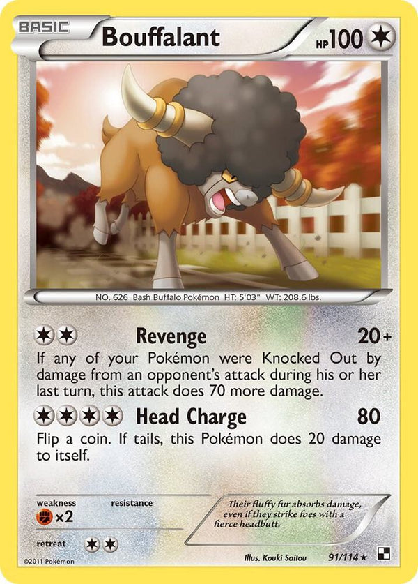 Bouffalant (91) - Pokémon