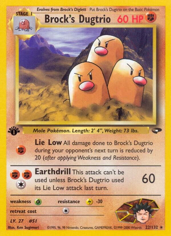 Brock's Dugtrio - Pokémon