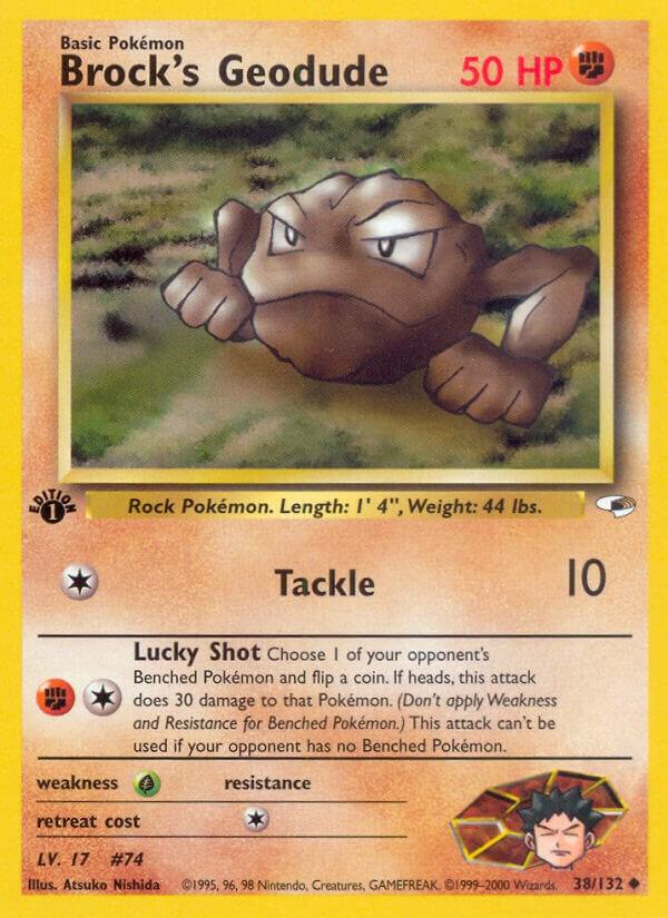 Brock's Geodude (38) - Pokémon