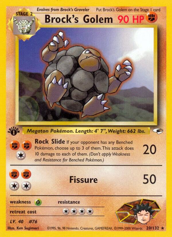 Brock's Golem - Pokémon
