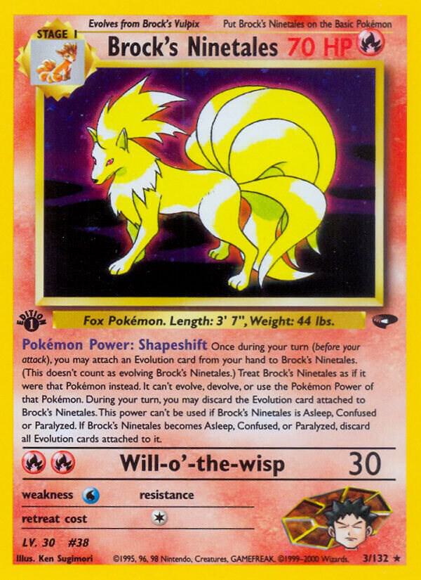 Brock's Ninetales - Pokémon