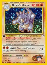 Brock's Rhydon - Pokémon