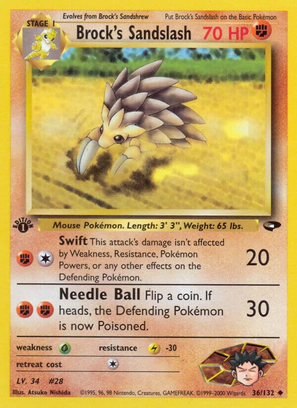 Brock's Sandslash - Pokémon