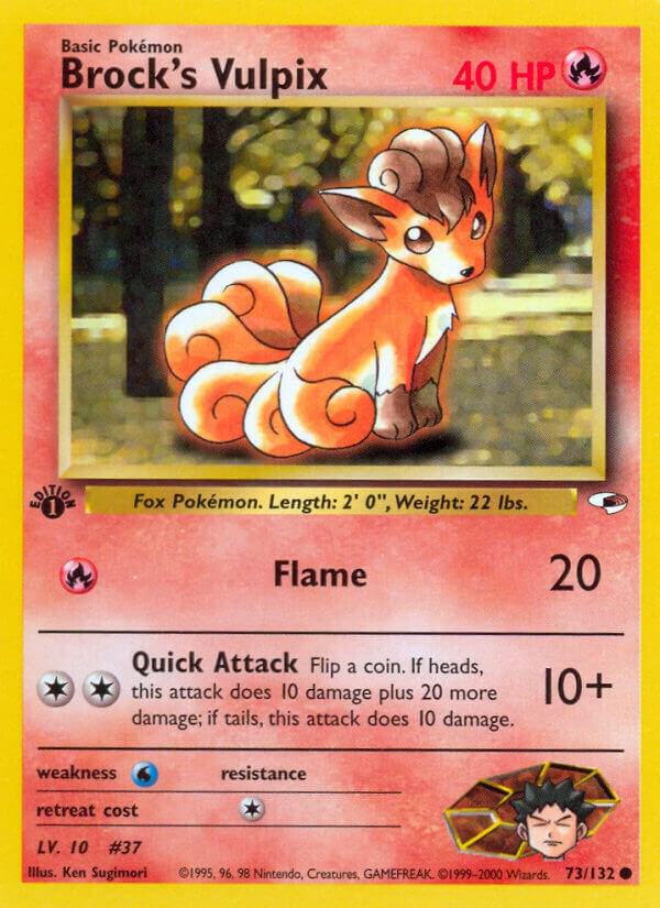 Brock's Vulpix - Pokémon