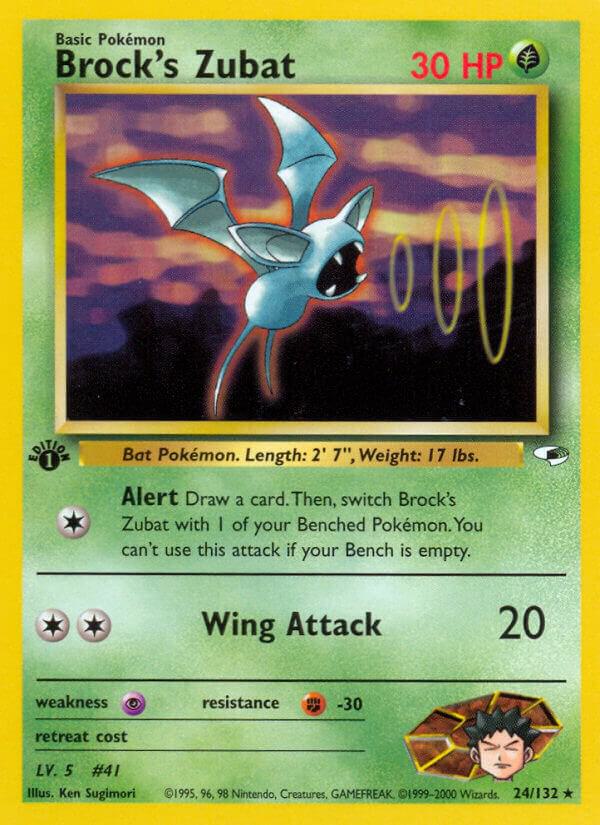 Brock's Zubat (24) - Pokémon