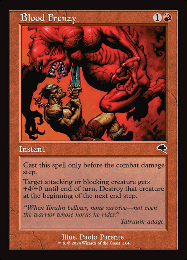 Blood Frenzy - Magic: The Gathering