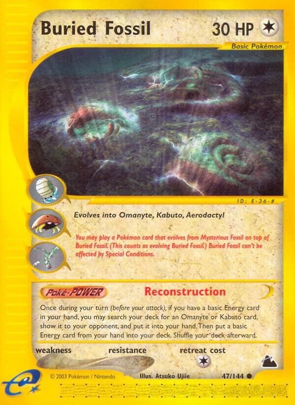 Buried Fossil - Pokémon