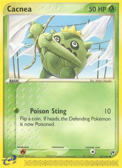 Cacnea - 58/100 - Pokémon