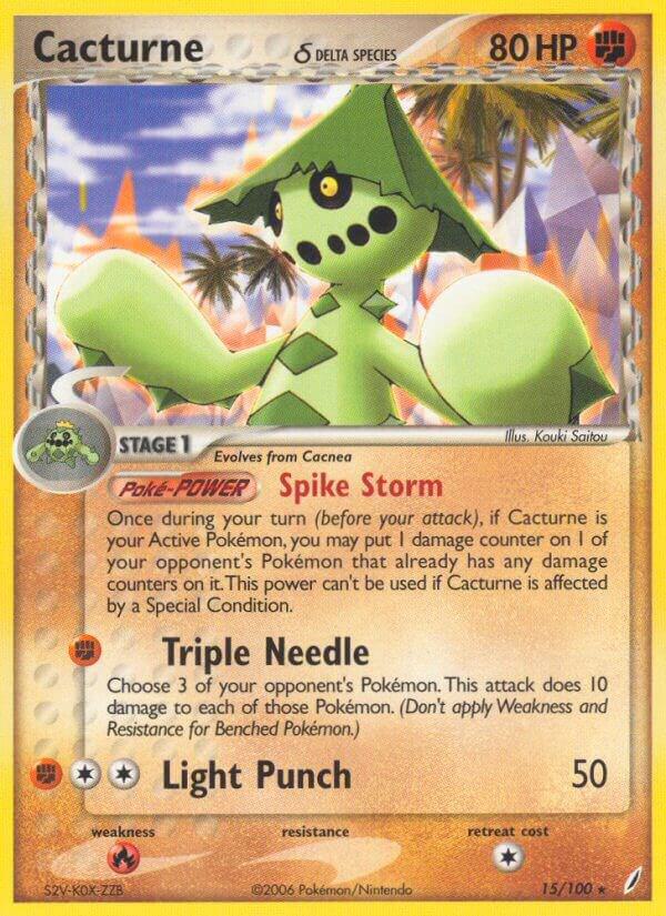 Cacturne (Delta Species) - Pokémon