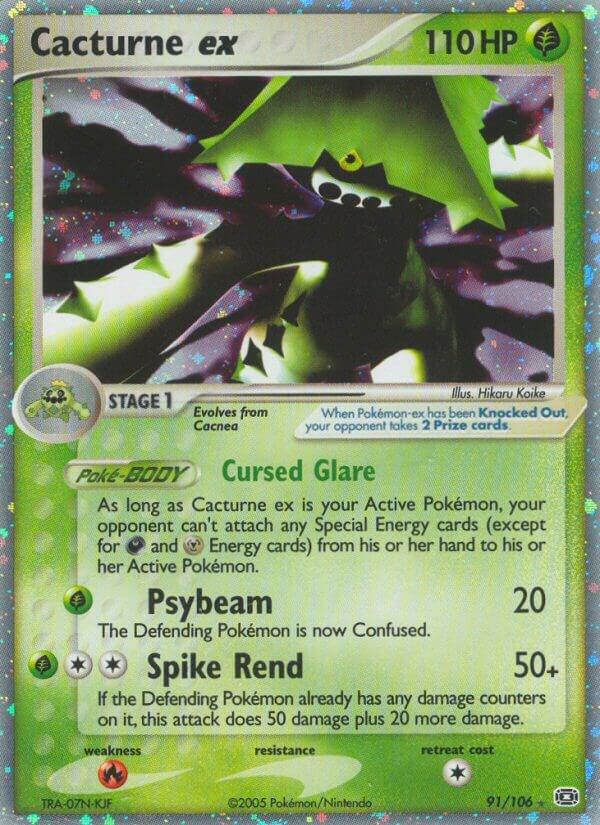 Cacturne ex - Pokémon