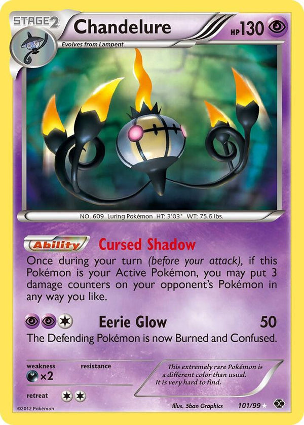 Chandelure (Secret) - Pokémon