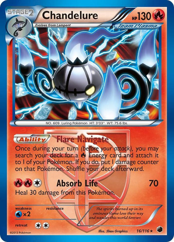 Chandelure (Team Plasma) - Pokémon