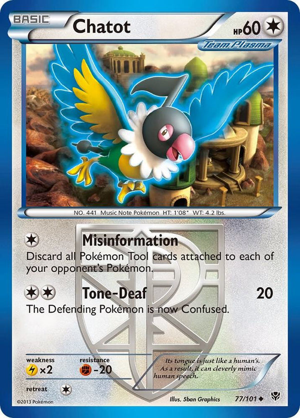Chatot (Team Plasma) - Pokémon