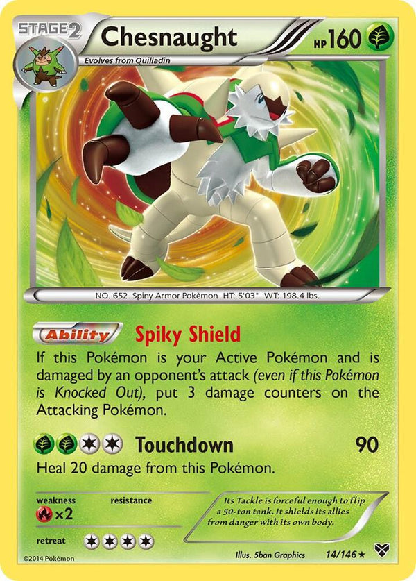 Chesnaught - Pokémon