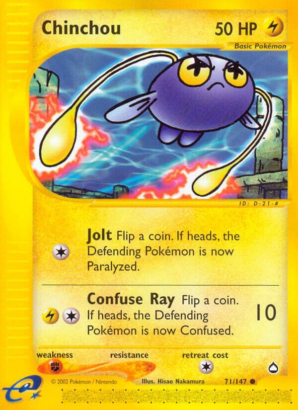 Chinchou (71) - Pokémon