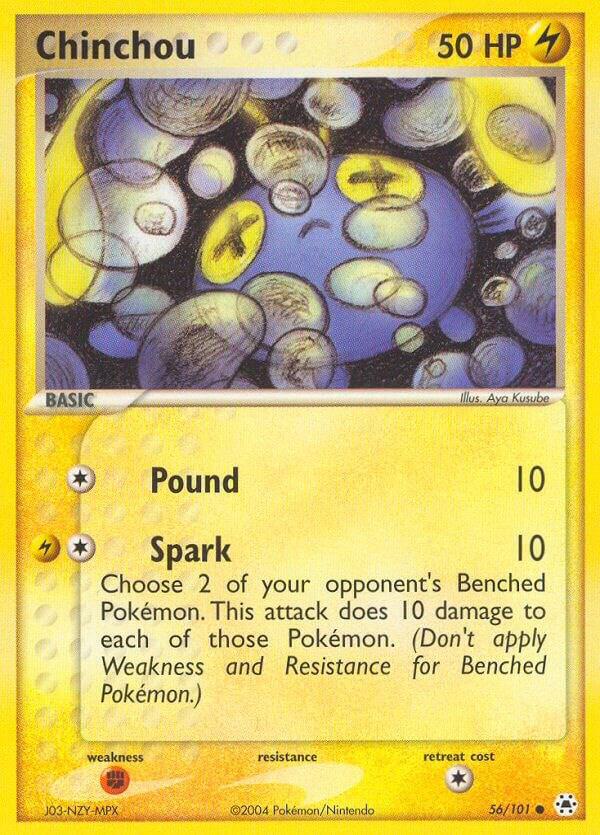 Chinchou - 56/101 - Pokémon