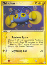 Chinchou - Pokémon