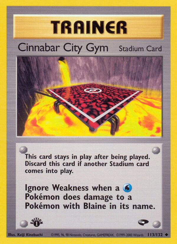 Cinnabar City Gym - Pokémon