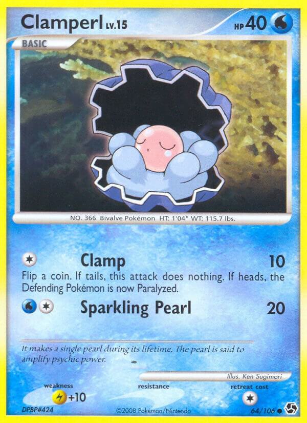 Clamperl - Pokémon