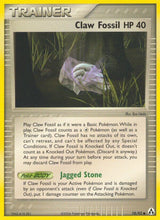 Claw Fossil - Pokémon