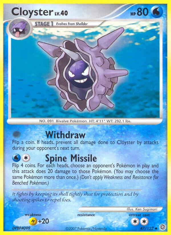 Cloyster - Pokémon