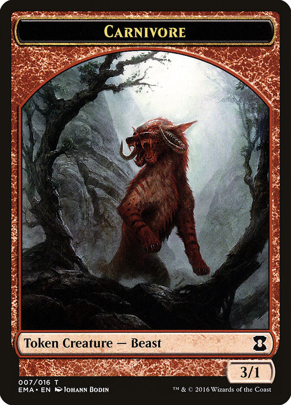 Carnivore Token - Magic: The Gathering