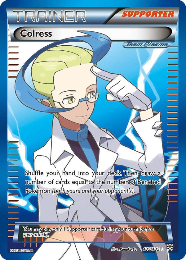 Colress (Team Plasma) (135 Full Art) - Pokémon