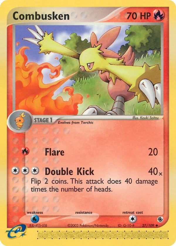 Combusken - 27/109 - Pokémon