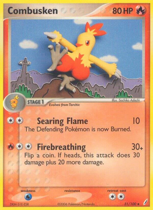 Combusken - 031/100 - Pokémon