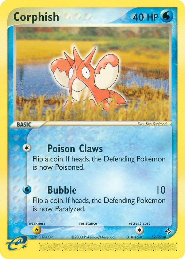 Corphish - 52/97 - Pokémon