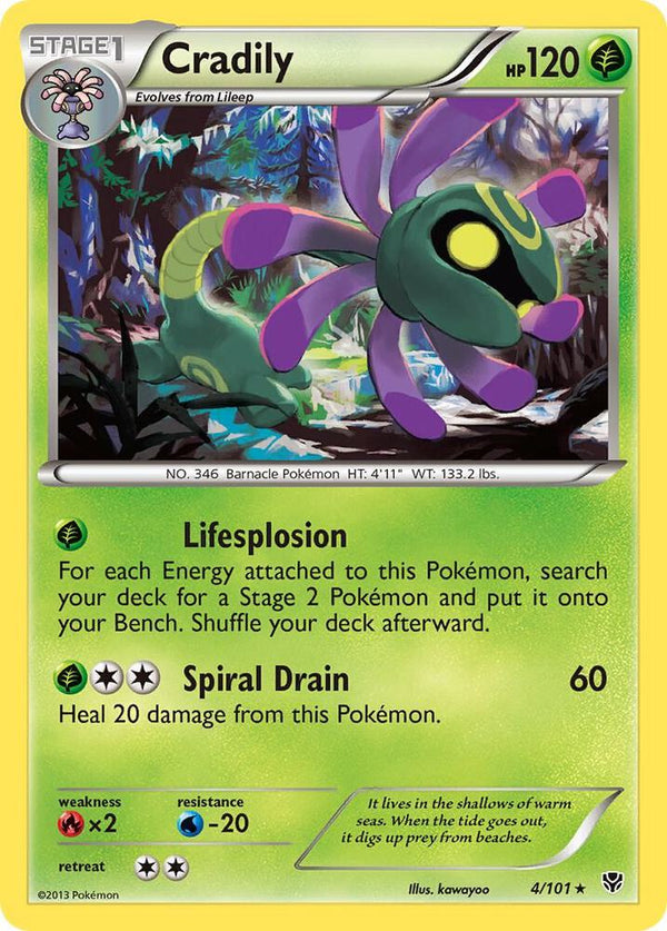 Cradily - Pokémon