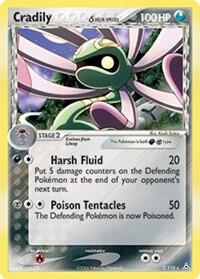 Cradily (Delta Species) - Pokémon